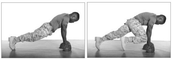 Plank s pregibima u koljenima - poboljšana verzija klasične vježbe